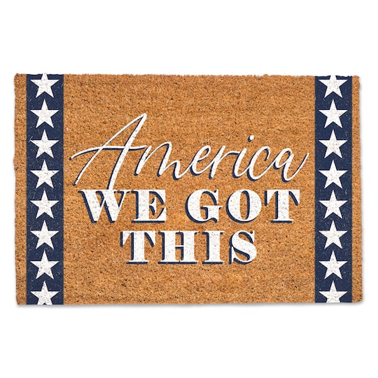 America We Got This Coir Door Mat